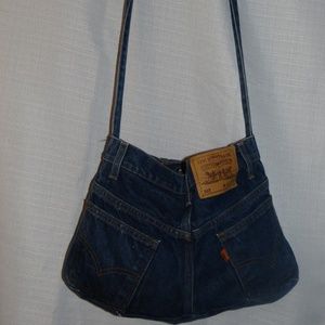 Levi's Jeans Purse- Handmade-